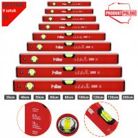ZESTAW POZIOMIC PRO HILE 9 sztuk 30-200cm ALU