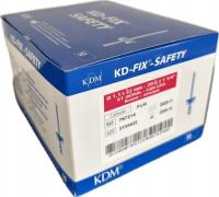 WENFLON VENFLON KANIULA 1,1 X 32MM RÓŻOWY KD-FIX SAFETY 1 SZT.