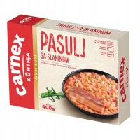 Carnex Pasulj sa slaninom 400 g Fasolka z boczkiem