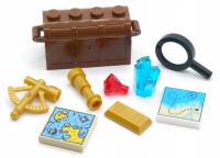 LEGO skrzynia skarby piraci 4738 99563 30153 3068 ZS532b