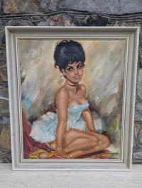 Portret Audrey Hepburn Sygn. Artviking