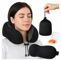 PODUSZKA PODRÓŻNA NA SZYJE TURYSTYCZNA DO SAMOLOTU SAMOCHODU ROGAL MEMORY