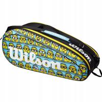 Теннисная сумка Wilson Minions 2.0 Team 6pk сине-желто-черная теннисная сумка