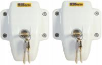 ZAMEK BLOKADA DRZWI HEOSAFE DOOR FRAME LOCK 2 szt.