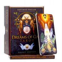 KARTY DO GRY TAROTA ZESTAW KART DO WRÓŻENIA POCKET DREAMS OF GAIA TAROT