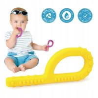 GRYZAK LOGOPEDYCZNY ORTODONTYCZNY MIĘKKI Z WYPUSTKAMI ZĄBKOWANIE