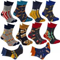 10 пар мужские носки смешные высокие хлопковые носки хлопок