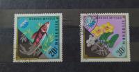 Znaczki pocztowe - Mongolia - Fauna i flora 1974