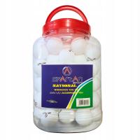 Мячи для настольного тенниса Ping Pong Spartan тренировочные белые 60 шт.