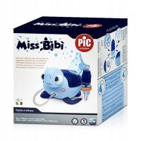 PIC Inhalator mikrotłokowy Miss Bibi Żółwik