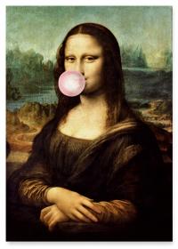 Obraz plakat abstrakcja zestawy Mona Lisa 50x70 cm