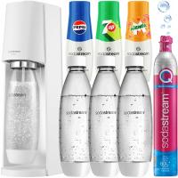 Saturator SodaStream do wody gazowanej Terra biały + 4 inne produkty