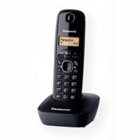 Panasonic Cordless KX-TG1611FXH Black, Caller ID, Wireless connection, Phon
