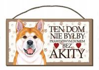 Tabliczka dekoracyjna Power Gift Akita