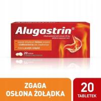 Алугастрин, 340 мг, жевательные таблетки, 20 штук