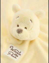 Disney KOCYK PRZYTULANKA Kubuś Puchatek welurowy 29x30