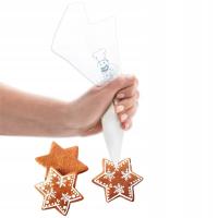 20x Rękaw CUKIERNICZY worek dekorator do ciastek ciasteczek pierników kremu