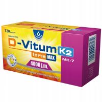 D-Vitum Forte MAX 4000 МЕ K2 (MK-7) 120 капсул