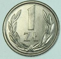1 зл злотый 1989 монетный двор монетный двор