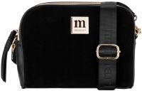 MONNARI женская сумка через плечо сумка-мессенджер черная замша регулируемый ремень