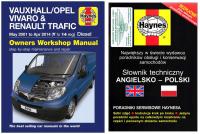 RENAULT Trafic VauxhallOpel Vivaro (2001-14) instrukcja napraw +GRATIS 24h