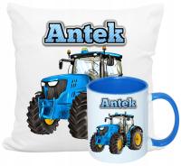 ПОДУШКА ЧАШКА ФЕРМЕРА ФЕРМА ТРАКТОР С ИМЕНЕМ
