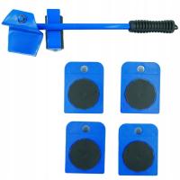 ПОДЪЕМНИК 150КГ МЕБЕЛИ ПЕРЕМЕЩЕНИЯ НАБОРА РОЛИКА ТРАНСПОРТА ПОДНИМАЯСЬ