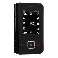 Flip Telefon Skadany telefon z radio FM duże klawisze Multi Język 2G O7