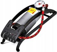 Pompka Nożna Polska Start Z Manometrem Rower Auto Zabawki Materace 6 Bar