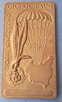 Medal CICHOCIEMNI Tobie Ojczyzno