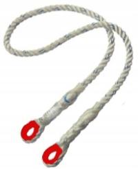 Linka bezpieczeństwa do szelek 1,5 m asekuracyjna kotwicząca łącząca BHP