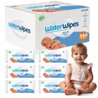 WaterWipes BIO Chusteczki nawilżane wodne - ORYGINALNE BEZPIECZNE - 6x60szt