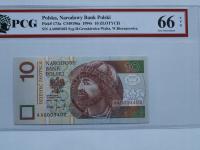 10 ZŁ 1994 EPQ66 AA 000 3402 trzy zera! CM196a UNC MIESZKO I