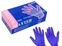 Перчатки без порошка нитриловые перчатки Maxter S