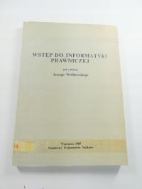 Wstęp do informatyki prawniczej WrÓblewski