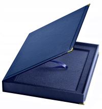 BTX 6x8-BLUE - Etui niebieskie do dyplomu / na deskę WPX152 - POZIOM ( ins