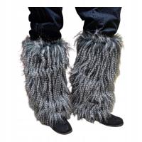 GETRY STUPTUTY OCIEPLACZE NAGOLENNIKI DAMSKIE ZIMA szary jenot