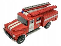 1964 ZIŁ 130, Straż pożarna, Amer Com, Made in Kazakhstan, Resoraki, 1:57