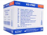 Igły iniekcyjne KD-FINE 0,5x25 op.100szt DŁUGI TERMIN