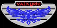 Naszywka dla fanów Honda Valkyrie orzeł haftowana z termofolią