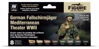 Vallejo 70188 Zestaw 8 farb German Fallschirmjäger