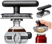 КУХОННЫЙ УНИВЕРСАЛЬНЫЙ МНОГОФУНКЦИОНАЛЬНЫЙ ЧЕРНЫЙ ОТКРЫВАЛКА ДЛЯ БУТЫЛОК