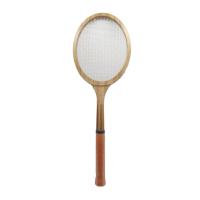 Ретро стиль теннисные ракетки клубы поставляют старинные деревянные теннисные ракетки