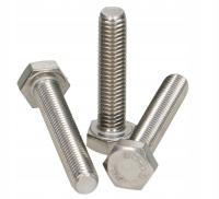 ŚRUBA M14x20 NA KLUCZ DIN933 KL. 8.8 OCYNK MASZYNOWA PEŁNY GWINT 1KG