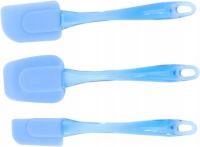 Zestaw 3 Silikonowych Szpatułek Kuchennych Przybory Kuchenne Silikonowa Szp