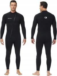 KOMBINEZON DO NURKOWANIA NEOPRENOWY DO WODY MĘSKI DŁUGI ROZMIAR XL 3mm