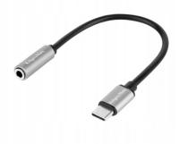ZŁĄCZE ADAPTER PRZEJŚCIÓWKA USB C - JACK 3.5 STEREO