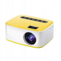 Projektory wideo Projektor filmowy, obsługujący filmy, gry, USB