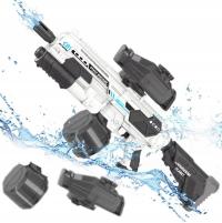 Водяной пистолет электрический водяной бластер автоматический всасывает воду Aku