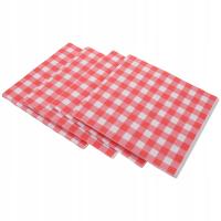 100PCS WAX PAPER SHEETS CHECKERED DRY WAXED